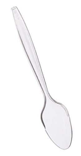 Amscan Plastic Spoons, Clear, 100 Per Package