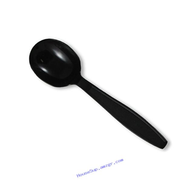 Lollicup U2032 Karat Extra-Heavy Weight Disposable Soup Spoon, 5.6