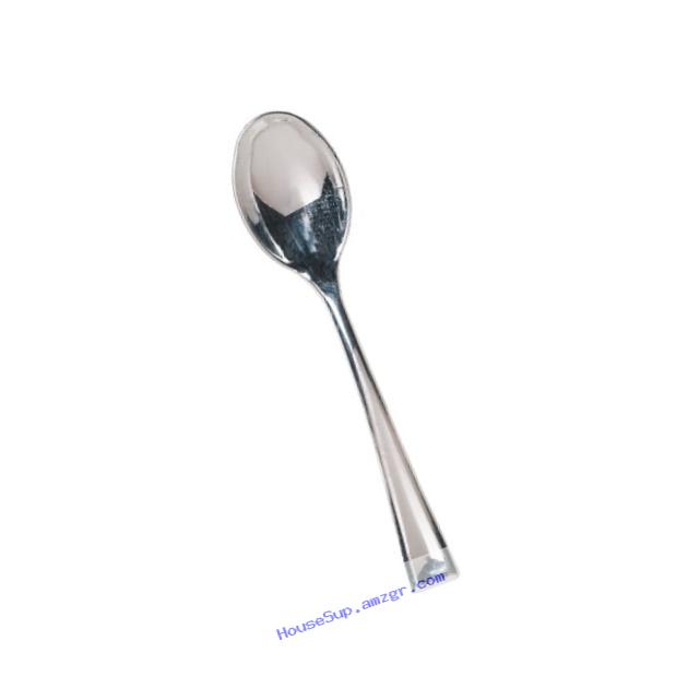Hoffmaster 883360 Mini Metallic Spoon, 3-3/8