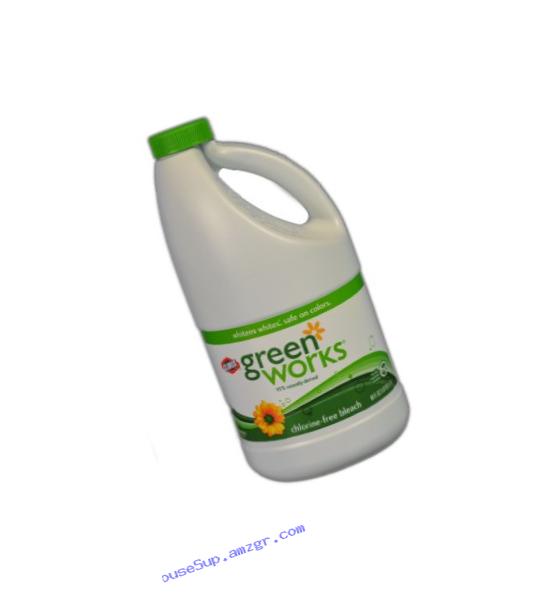 Green Works 30647 Naturally Derived Chlorine Free Bleach, 60 fl oz Bottle