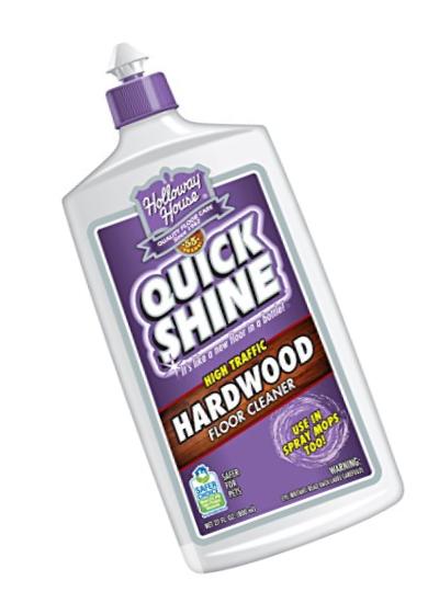 Quick Shine High Traffic Hardwood Floor Cleaner, 27 Fl. Oz. Bottle
