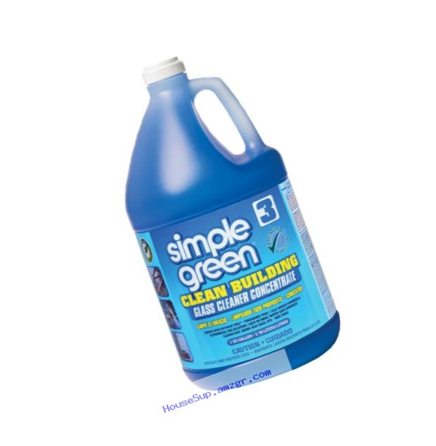 Simple Green 11301 Clean Building Glass Concentrate Cleaner, 1 Gallon Bottle