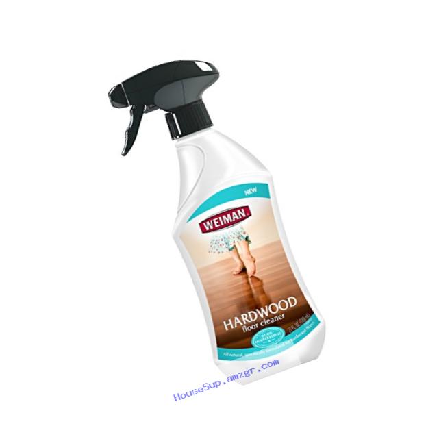 Weiman Hardwood Floor Cleaner ?? Surface Safe, No Harsh Scent, Safe for Use Around Kids and Pets, Residue Free ??  27 oz. Trigger