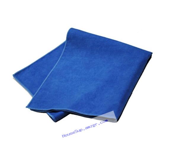 Pro-Clean Basics A73050 Microfiber Suede Cleaning and Polishing Cloth, 16in x 16in: 12-Pack