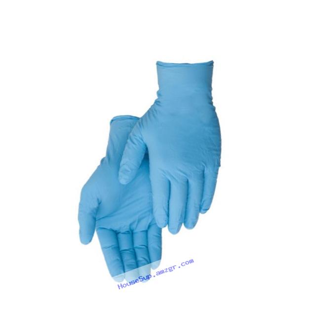 Liberty Glove ?? Duraskin - T2010W Nitrile Industrial Glove, Powder Free, Disposable, 4 mil Thickness, Large, Blue (Box of 100)