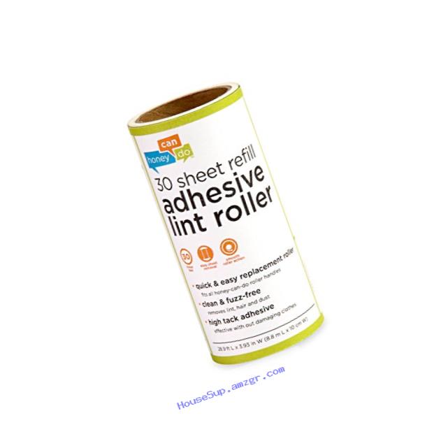 Honey-Can-Do LNT-01590 30-Sheet Lint Roller Refill