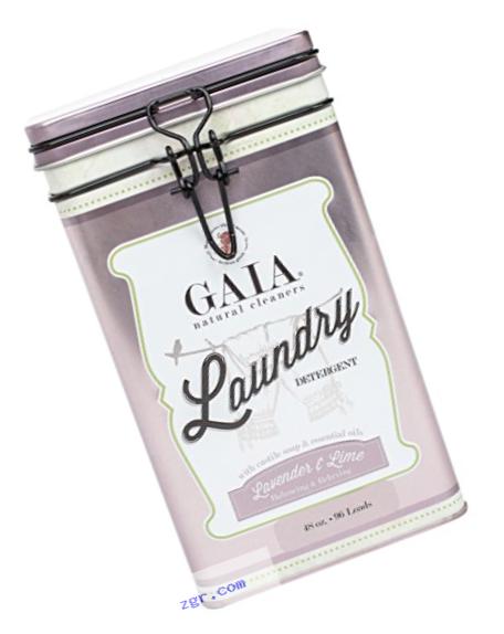 Gaia Natural Cleaners Castile Laundry Detergent with Lavender and Lime Essential Oil