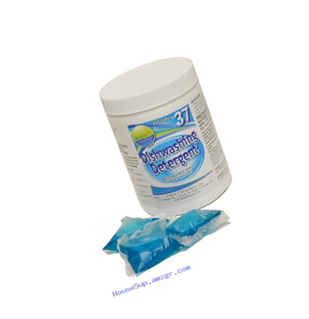 Aqua ChemPacs AQ619 Simoniz Dishwashing Detergent, 2 x 25/Jar (Pack of 50)