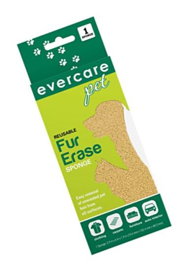 Evercare Pet Hair Removal Reusable Fur Erase Sponge