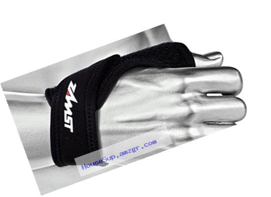 Zamst Thumb Spica Brace Guard: Wrist Support Stabilizer Braces for Men & Women - Padded Comfort Stability Wrap for Sprain & Joint Pain - Black, Medium