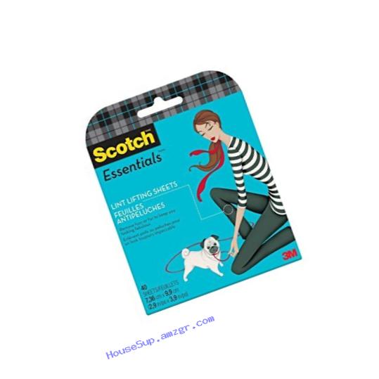 Scotch SCTW111A Essentials Lint Lifting Pocket Pack