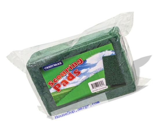 Crestware SP69 Scouring Pad (10 Pack), 6 by 9