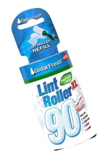Household Essentials CedarFresh Superior Lint Roller Refill, 90 Sheets