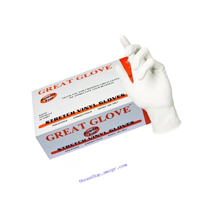 GREAT GLOVE Vinyl Food Service  Glove