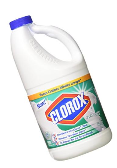 Clorox 30772CT Concentrated Scented Bleach, Clean Linen, 64oz Bottle, 8 per Carton