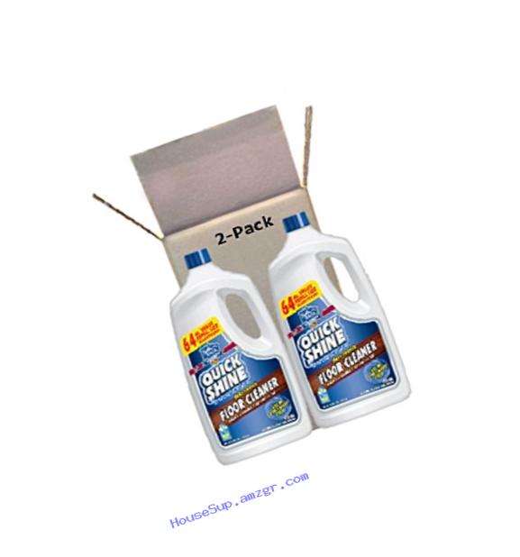 Quick Shine Multi-Surface Floor Cleaner (2 Pack), 64 oz