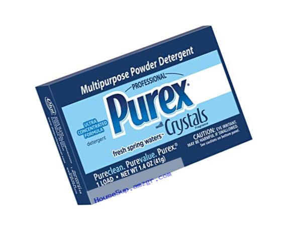 Purex Ultra Multipurpose Powder Detergent with Crystals Fragrance, 1.4oz Vend Pack (Pack of 156)