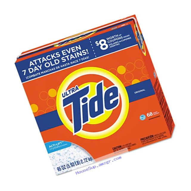 Tide PGC 84997 HE Laundry Detergent, Original Scent, Powder, 95 oz. Box (Pack of 3)