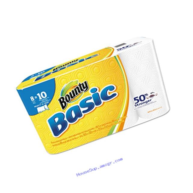 Bounty 92979 Basic Select-A-Size Paper Towels, 5 9/10