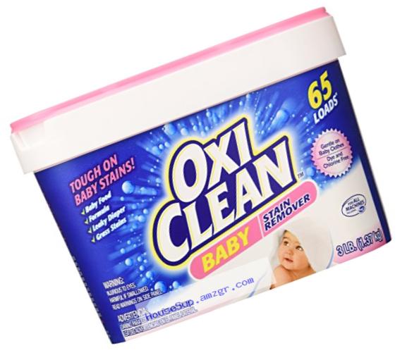 OxiClean Baby Stain Fighter, Soaker, 3 lb Tub Baby stain Soaker
