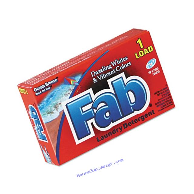 Fab VEN 035690 Dispenser-Design HE Laundry Powder Detergent, Ocean Breeze, 1oz. Box  (Pack of 156)