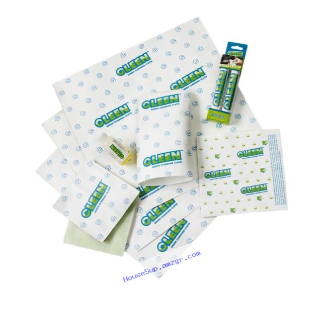 Gleen 3834 Green Cleaning Cloth Bonus Package, 10-Piece