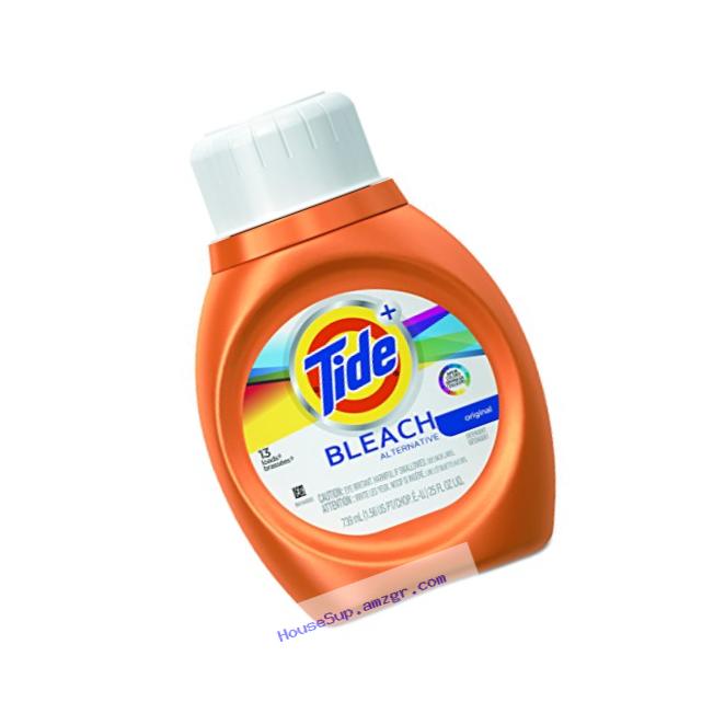 Tide PGC 13784 Swiffer Laundry Detergent Plus Bleach Alternative, Original, 25 oz. Bottle (Pack of 6)