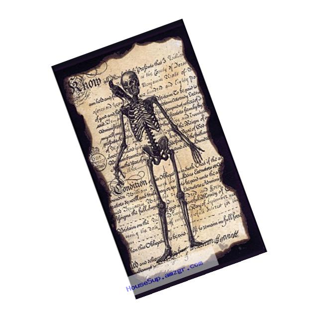 Gifted Living 4NG4824 Enchanted Halloween Skeleton Paper Guest Towels